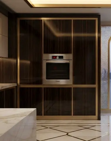 Bosch Built-In Oven – Stainless Steel Finish, Premium Kitchen Design