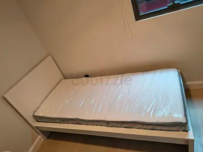 ✨ IKEA MALM single-Size Bed | 90 × 200 cm with mattress ✨