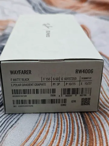 Ray-Ban Meta Wayfarer Smart Glasses RW4006 - Matte Black | Polarized Lens | Like New