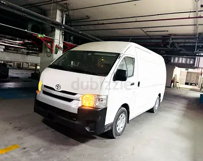 2017 Toyota Hiace high RoofvPanel Van GCC  Specs for sale .