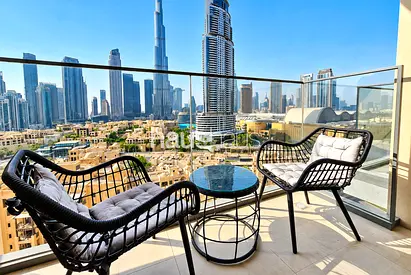 Exclusive | Stunning Burj View | Spacious 2BR