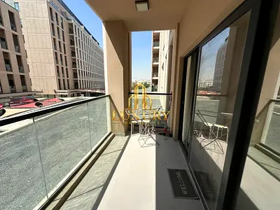 Semi-Furnished Studio with Balcony for Rent in Mamsha, Sharjah | AED 35,999 in 4 Payments | 540 Sqft