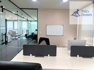 Furnished Office For Rent in Churchill Tower Business Bay