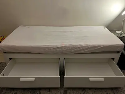 Ikea Day bed with two mattress available in perfect condition