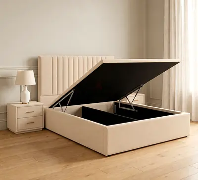 Brand new king size bed Hydraulic storage bed king bed Hydraulic bed