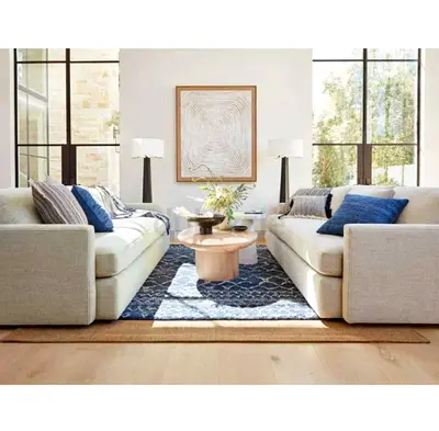 Crate&barrel 3+3 seater sofa