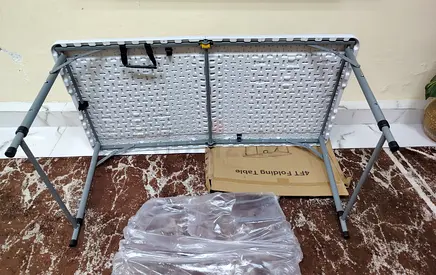 Folding table 120x60 Adjustable