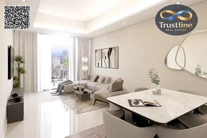 One-bedroom apartment with a living room for sale in Al Nuaimiya Towers 2 Under construction