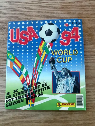 1994 World Cup Panini Album 1994 - Complete and Unwritten