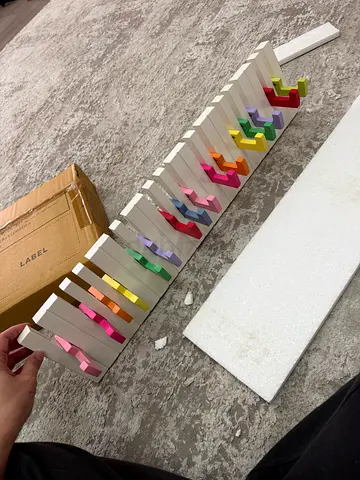 Wall mounted rack