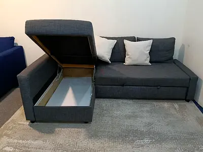 L shape sofa bed