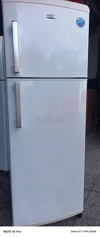 Whirlpool Top Freezer Refrigerator - White, Good Working Condition