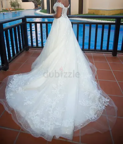 Allure Bridals Abella Wedding Dress – Ivory – UK 10–12 / M