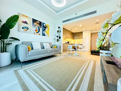 FARHAD AZIZI PREMIUM LUXURIOUS FURNISHED VACANT BURJ VIEW AND HUGE VIEWS