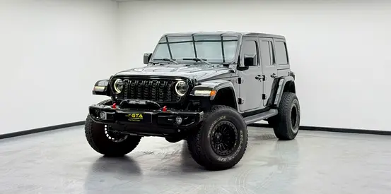 2024 Jeep Wrangler Unlimited Rubicon, 2029 Jeep Warranty, Full Jeep Service History, GCC