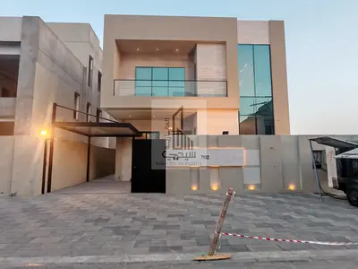 Luxury furnished 5-bedroom villa for sale in Al Helio 1, Ajman (G+1+Roof)