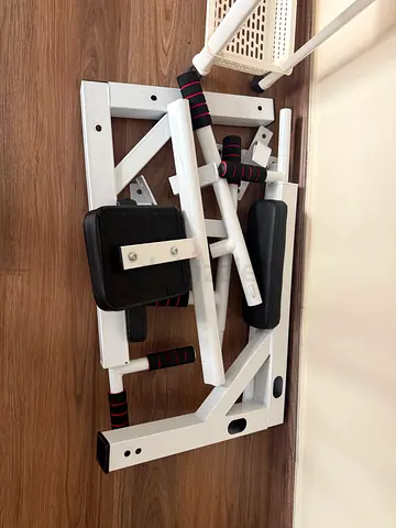 Wall-mounted Multi-Function Pull-up Bar with Sandbag Shelf