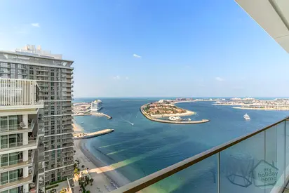 Spectacular High-Floor Sea View 2 BR | Private Beach, Pool & Gym | All bills Included | Limited Offer