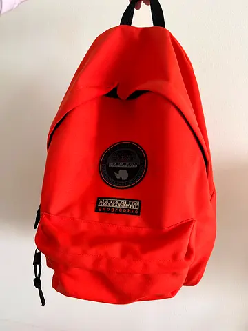Orange Napapijri Backpack