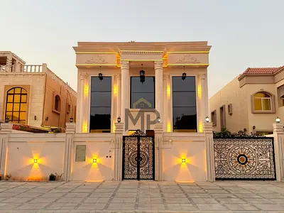 🏡 A luxurious classic villa in Muwaileh 1, ideally located near all amenities, featuring a private pool and freehold ownership for all nationalities