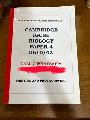 Cambridge IGCSE Biology Paper 4 (0610/42) - Past Papers Compilation