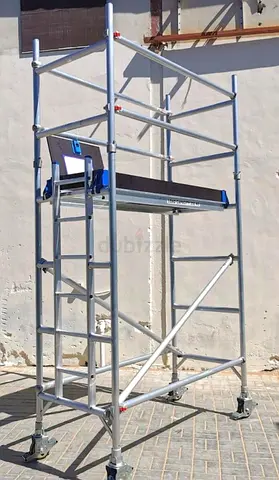 Aluminum scaffolding available