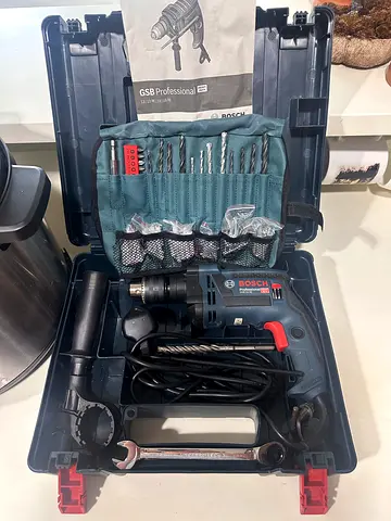 Bosch Professional GSB 13 RE Impact Drill Kit – Used Twice