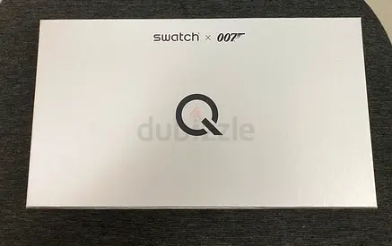 Swatch x 007 Q No Time To Die Limited Edition SS07Z100 - BNIB Full Set - Designed by Q