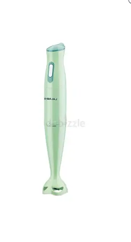 300W Hand Blender with Fixed Multipurpose Blade for Hassle-Free Blending, Detachable ABS Stem, Ergon