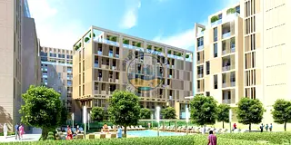 Lavish fully furnished studio apartment with gym, pool and parking