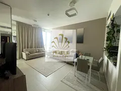 Luxury Furnished 1BR for Annual Rent in Ajmal Makan City, Al Hamriyah, Open Sea View, Master Bedroom