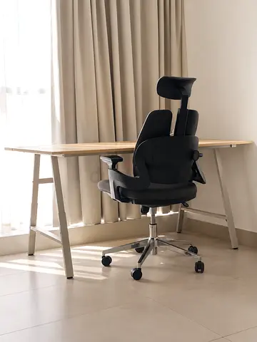 Desk and chair