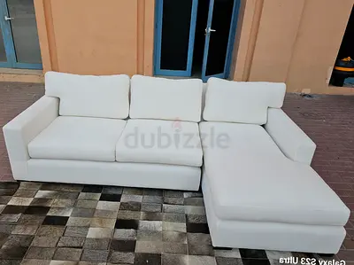 Looks great Condition Crate&Barrel Axis feather 🪶 filled Sofa