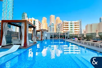 Modern Studio | Large Balcony | Sea View