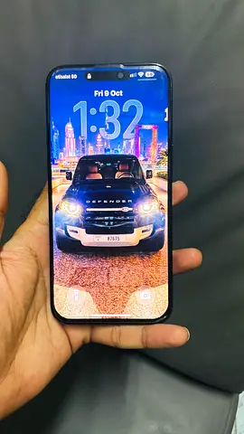 Used iPhone in good condition with replce  screen