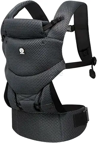 Dooky Urban Comfort Baby Carrier - Grey Sapphire, 3 Carry Positions, Up to 15 kg