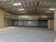 Warehouse in Al Sajaa with Mezzanine, 3-Phase Power & Civil Defense Fire System – 10,000 Sq Ft