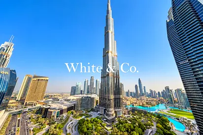 BURJ KHALIFA VIEW | HIGH FLOOR | UNFURNISH