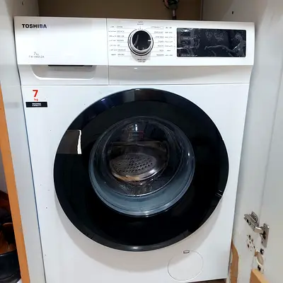 Washing machine Toshiba 7Kg 1200 RPM, Front Load Washer, Tw-H80S2A(Sk)