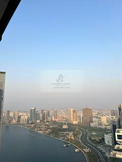 Panoramic Full Sea View 3BR + Maid’s Room | Balcony | Luxury Finishes | Free Parking & Attestation
