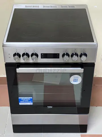 Brand New BEKO 4 Hobs Electric ceramic Cooking Range size 60cm Unused