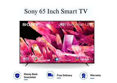 Sony 65 Inch BRAVIA X90K 120Hz 4K Ultra HD Smart Google TV 65X90K