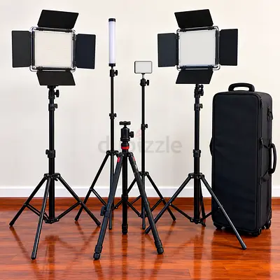 Lights set for professional photography