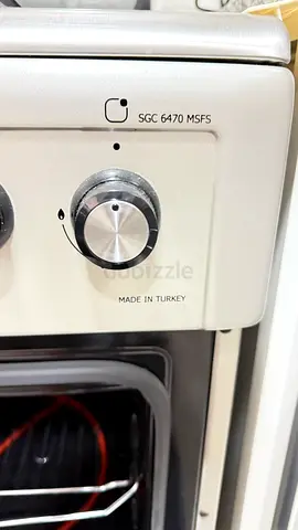 Standing gas oven and cooker, made in Turkey (used)
