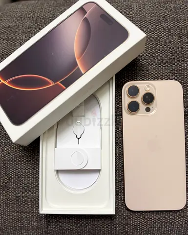 Outstanding condition iPhone 16 Pro Max - 256GB (Desert Titanium Color), Scratch-less, 91% btry