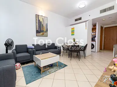 Spacious 1BR + Study| Furnished | 2 Balconies