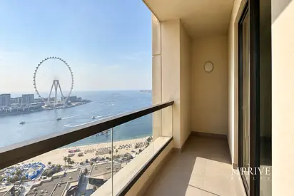 Full Sea View and Dubai Eye View | Upgraded