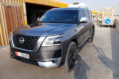 2023 Nissan Patrol LE Platinum City V8 GCC Specs