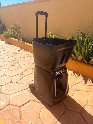 PUSUN PT SMART PRO AI – PADEL & TENNIS BALL MACHINE | EXCLUSIVE BLACK UAE VERSION