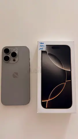 Iphone 16 pro 256gb titanium